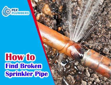 How To Find Broken Sprinkler Pipe Underground and How To Fix it?