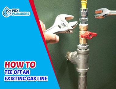 How To Tee Off An Existing Gas Line