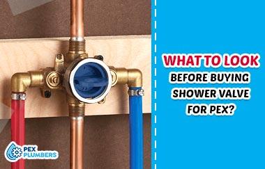 Best Shower Valve for PEX