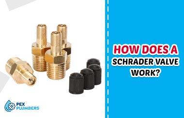 How does a schrader valve work