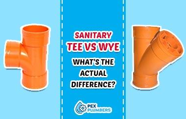 Sanitary tee Vs Wye Whats the Actual Difference