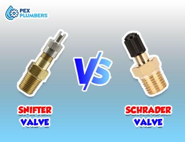 snifter valve vs schrader valve
