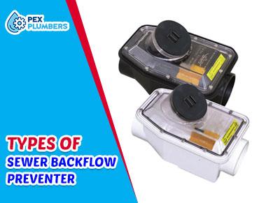 Sewer Backflow Preventer Types