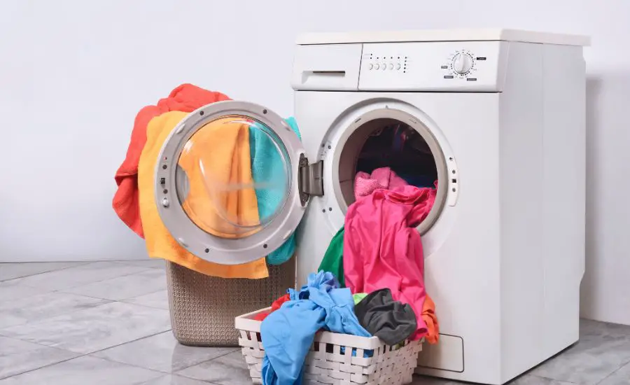 washing machine smoking